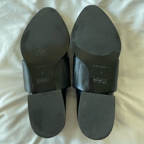 Tony Bianco Black Leather Loafer US 7.5 - Picture 3 of 4